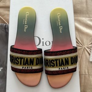 DIOR dway multicolor sandals